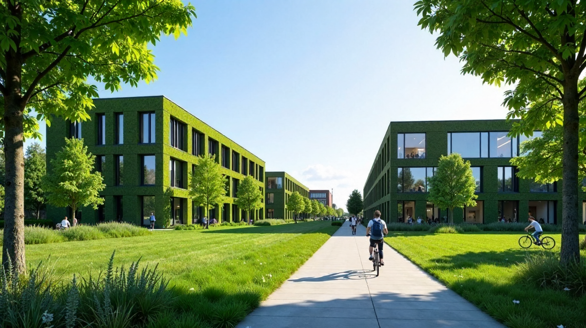 Revolution im Gewerbepark: Nachhaltigkeit, Flexibilität und urbane Anbindung