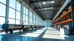 Zukunftsweisende Logistik: Duisburg, Siemens und die moderne Montagehalle